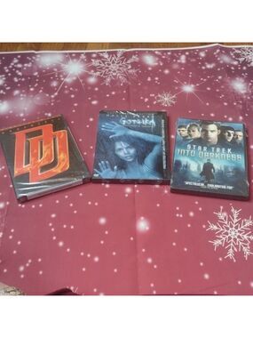 Nwt DVD Lot of 3 DVDs daredevil, gothika, star trek into  darkness